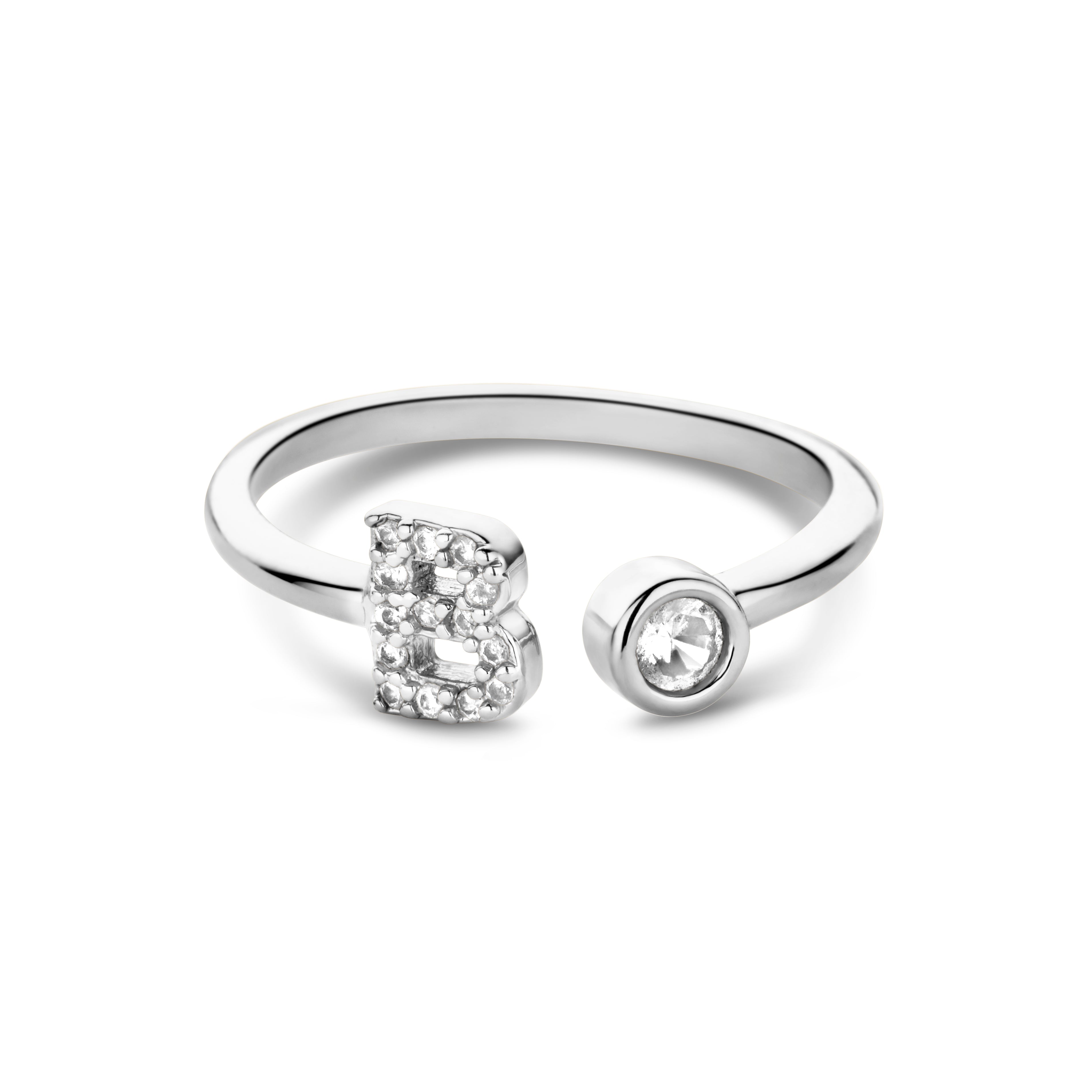 Custommade Initial Diamond ring